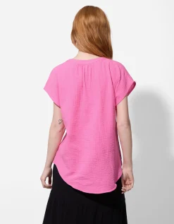 Blouse - Mousseline - pink