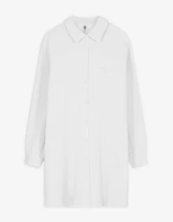 Blouse - Overhemd kraag - wit