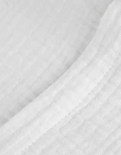 Blouse - Overhemd kraag - wit