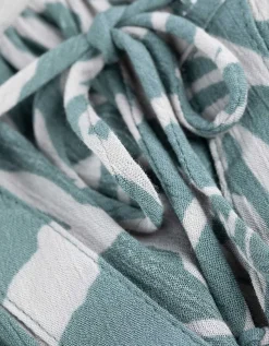 Blouse - Print all-over - lichtgroen