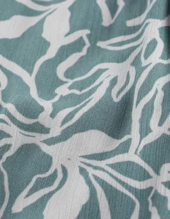 Blouse - Print all-over - lichtgroen