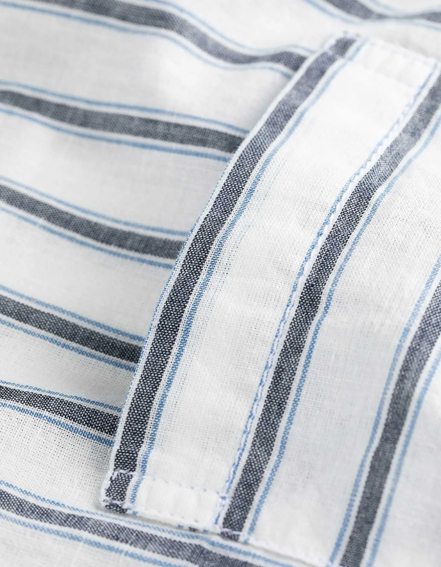 Blouse - Strepen - donkerblauw