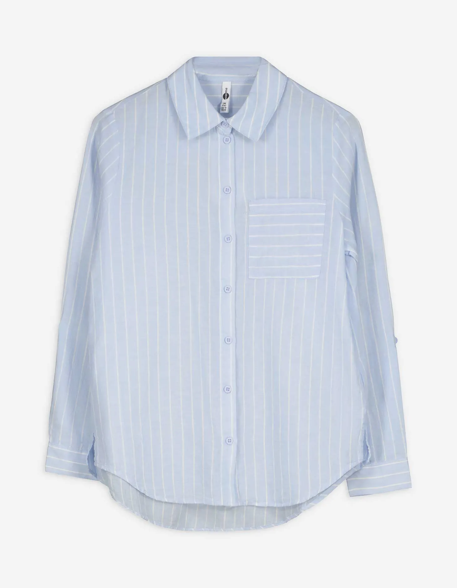 Blouse - Strepen - lichtblauw