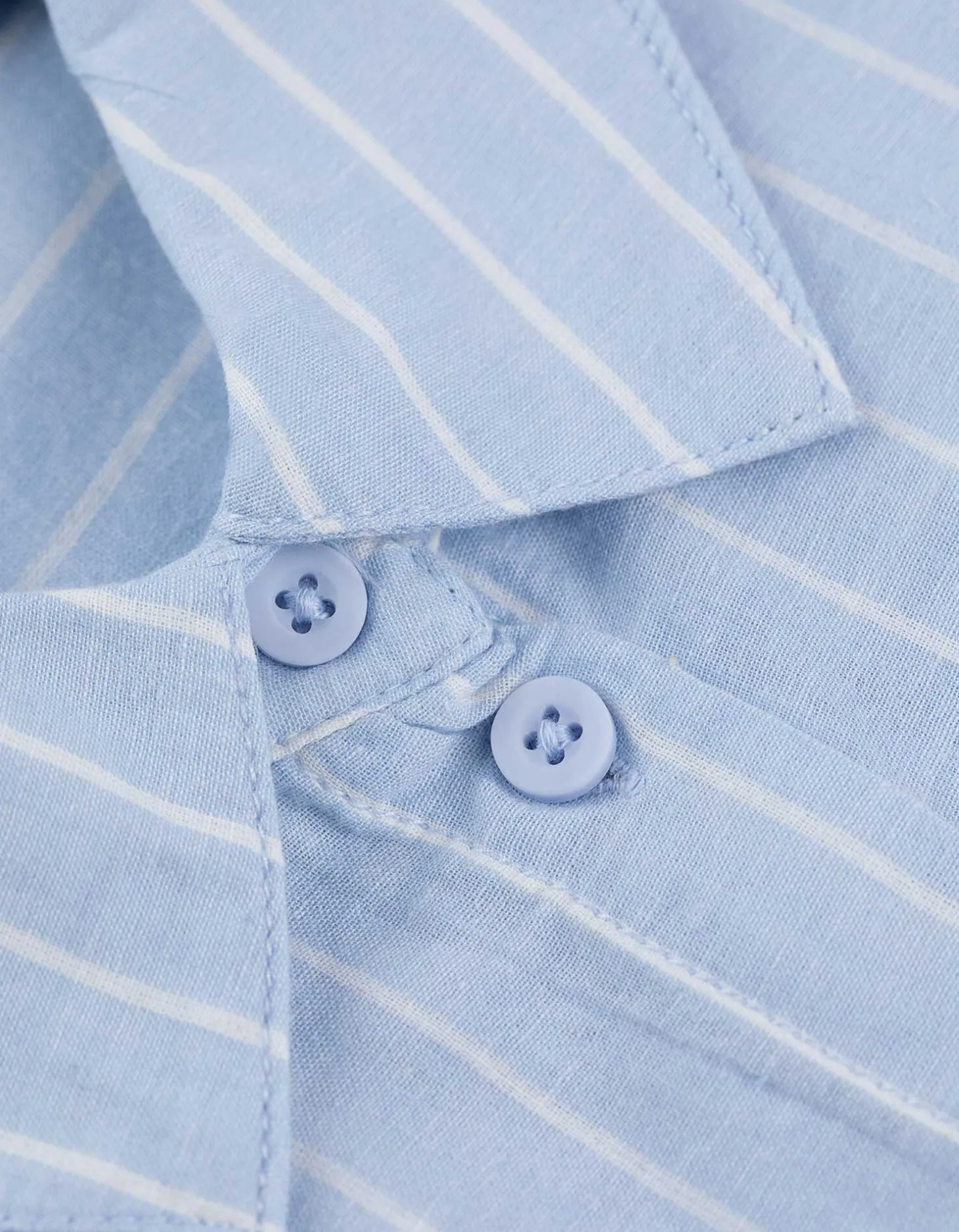 Blouse - Strepen - lichtblauw