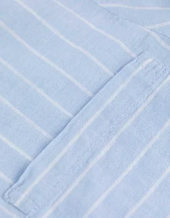 Blouse - Strepen - lichtblauw