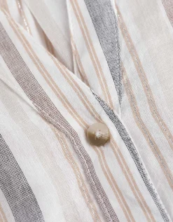 Blouse - Strepen - wit