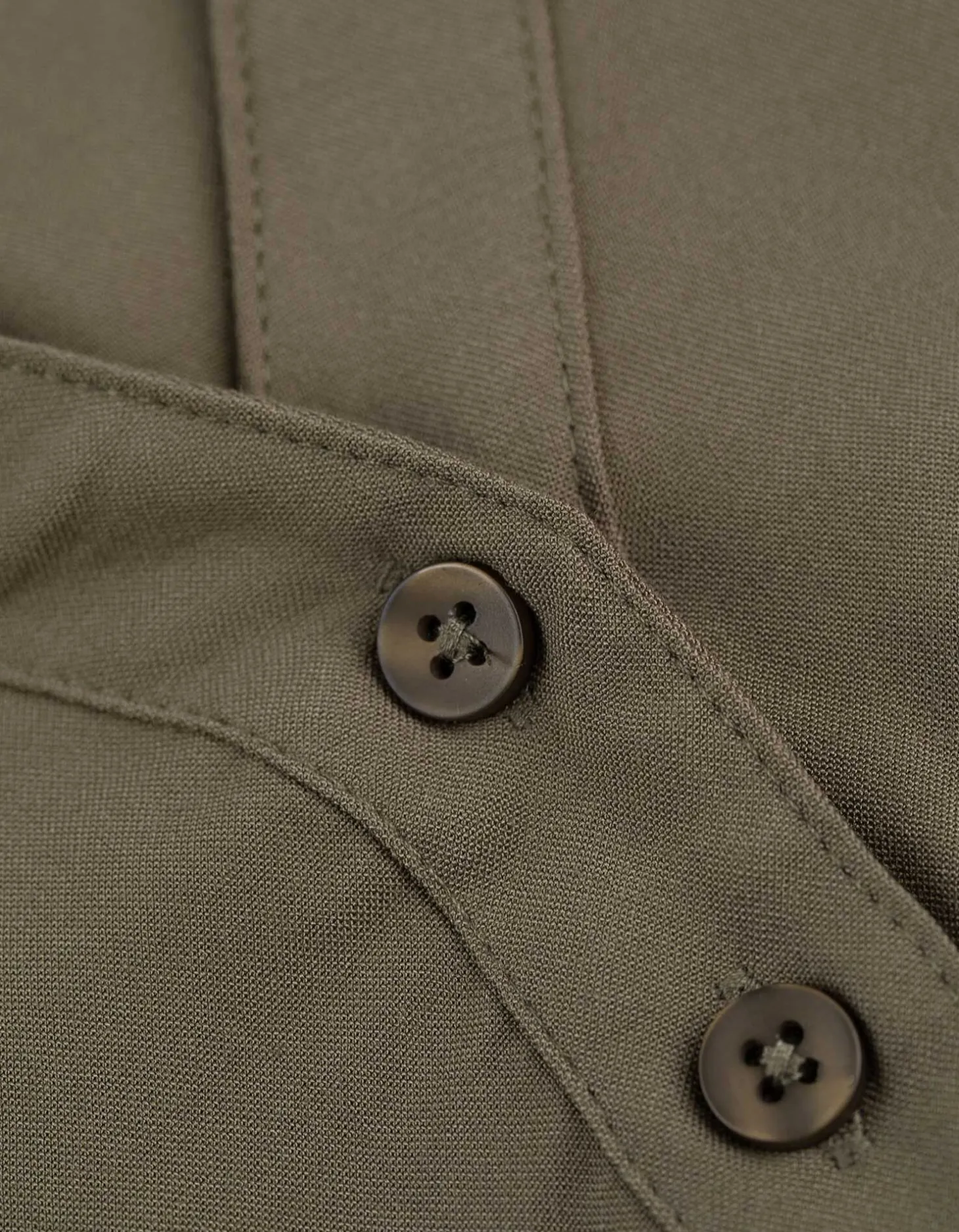 Blouse - Viscose - donkergroen