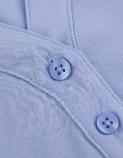 Blouse - Viscose - lichtblauw
