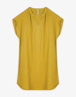 Blousejurk - Mousseline - groen