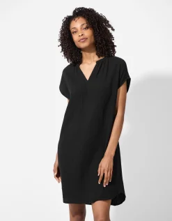 Blousejurk - Mousseline - zwart