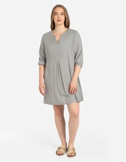 Blousejurk - Viscose - donkergroen
