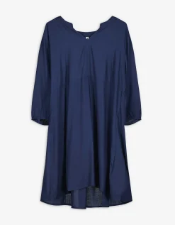 Blousejurk - Viscose - donkerblauw