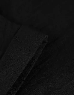 Blouseshirt - Effen - zwart