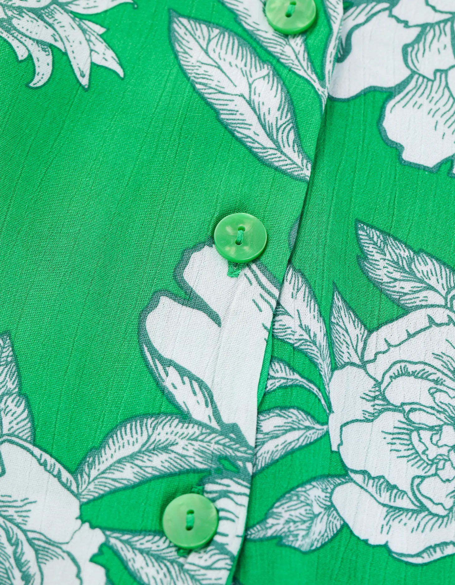 Blouseshirt - Geknoopt detail - groen
