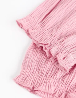 Blouseshirt - kort - roze