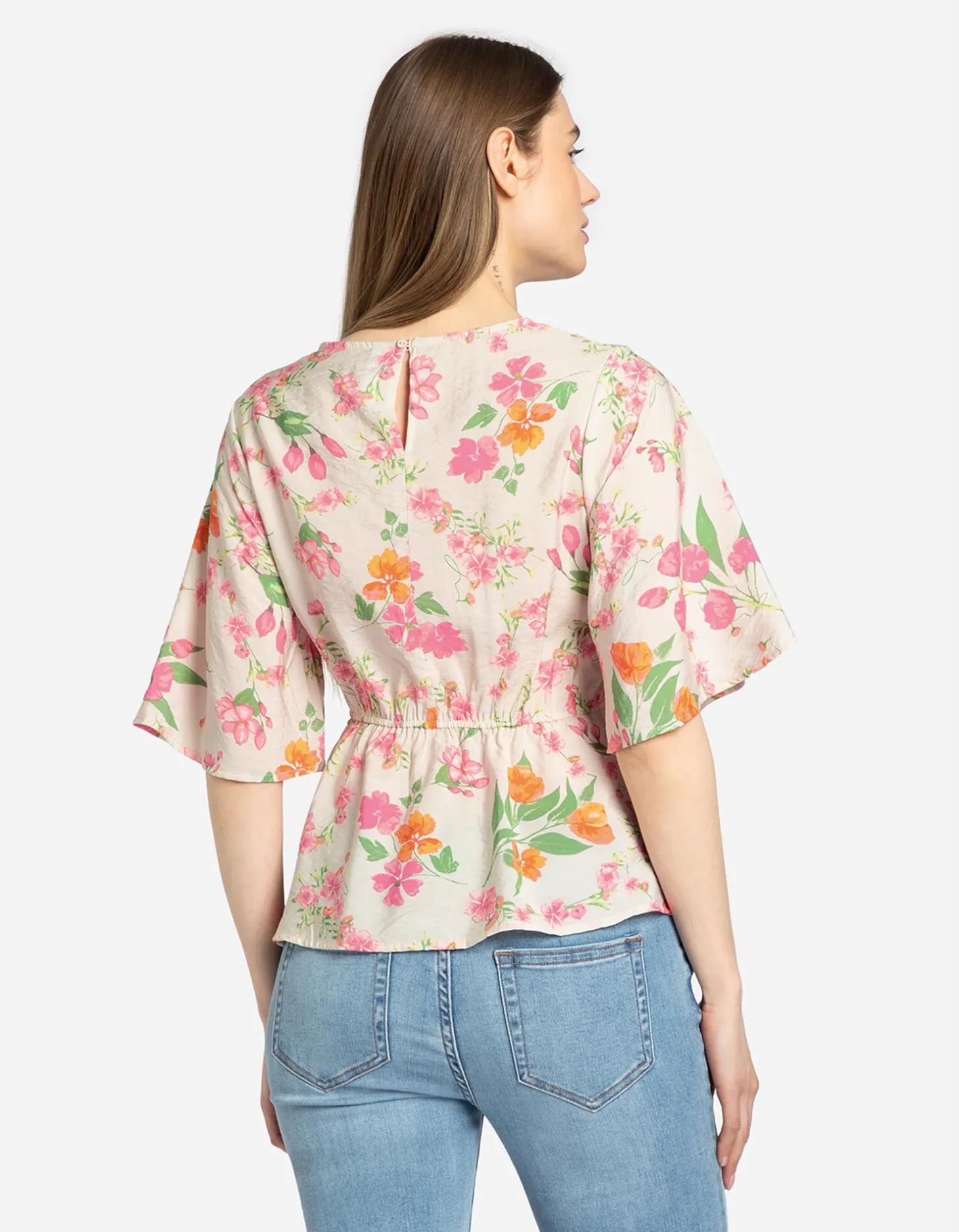Blouseshirt - LENZING™ ECOVERO™ - wit
