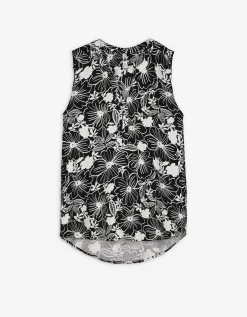Blouseshirt - LENZING™ ECOVERO™ - zwart