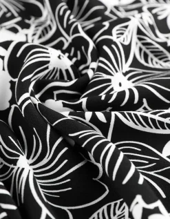 Blouseshirt - LENZING&trade; ECOVERO&trade; - zwart