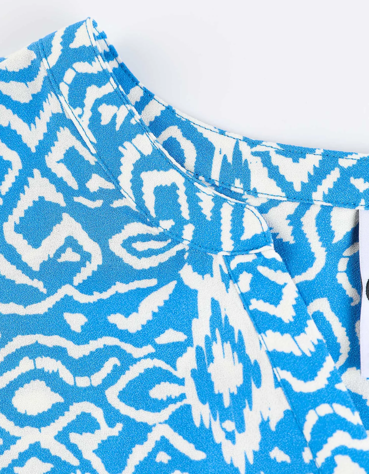 Blouseshirt - LENZING™ ECOVERO™ - blauw