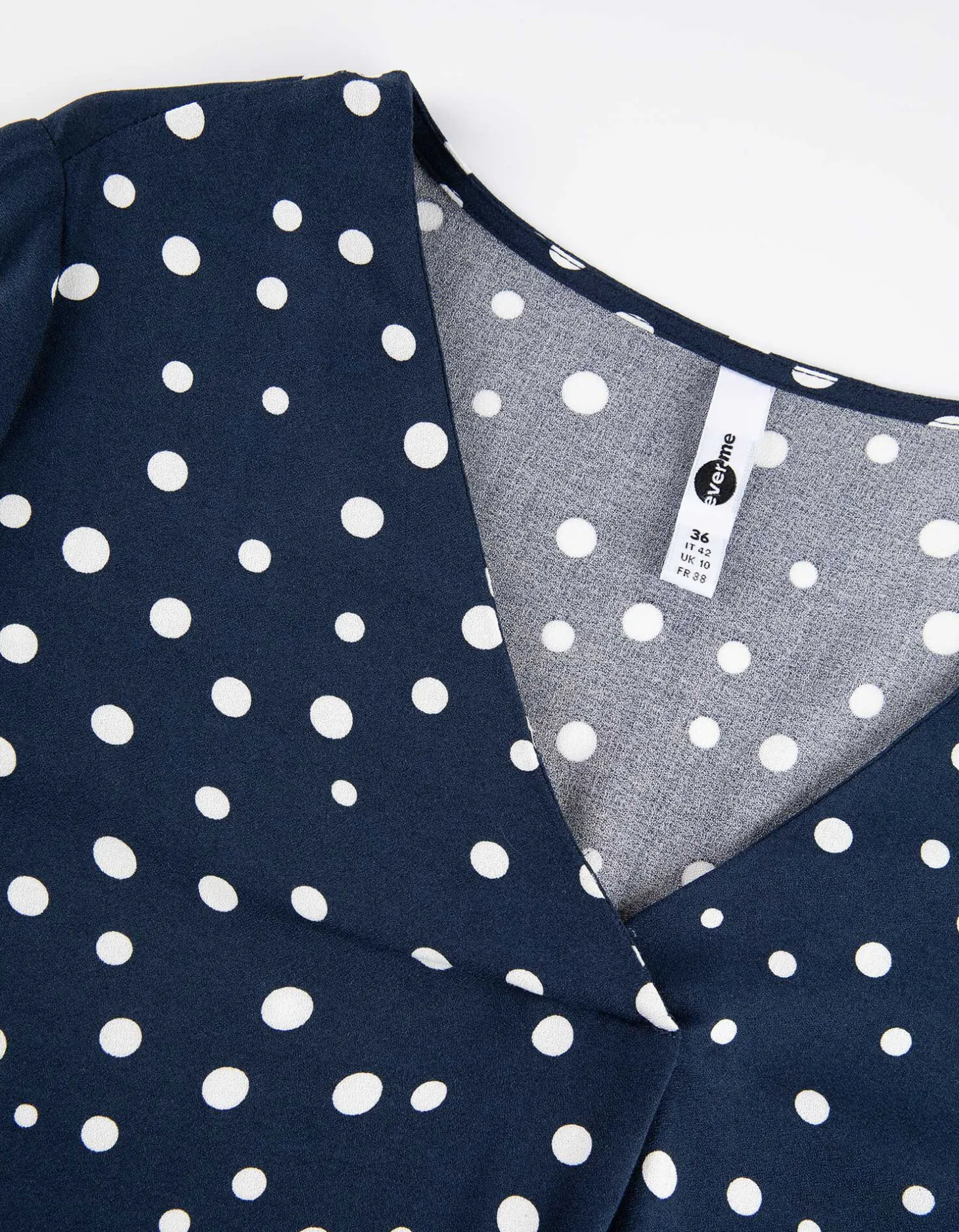 Blouseshirt - LENZING™ ECOVERO™ - donkerblauw