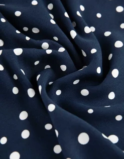 Blouseshirt - LENZING™ ECOVERO™ - donkerblauw