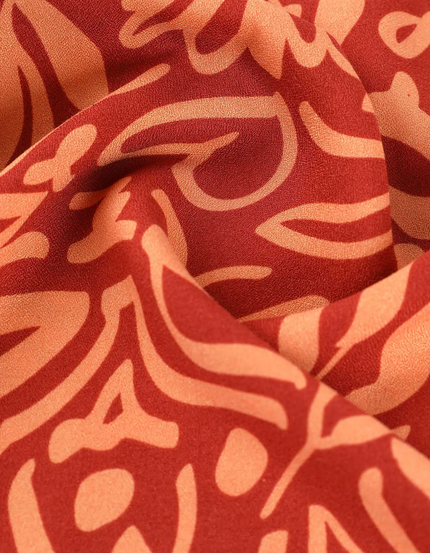 Blouseshirt - LENZING™ ECOVERO™ - donkerrood