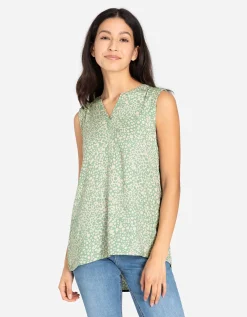 Blouseshirt - LENZING&trade; ECOVERO&trade; - groen