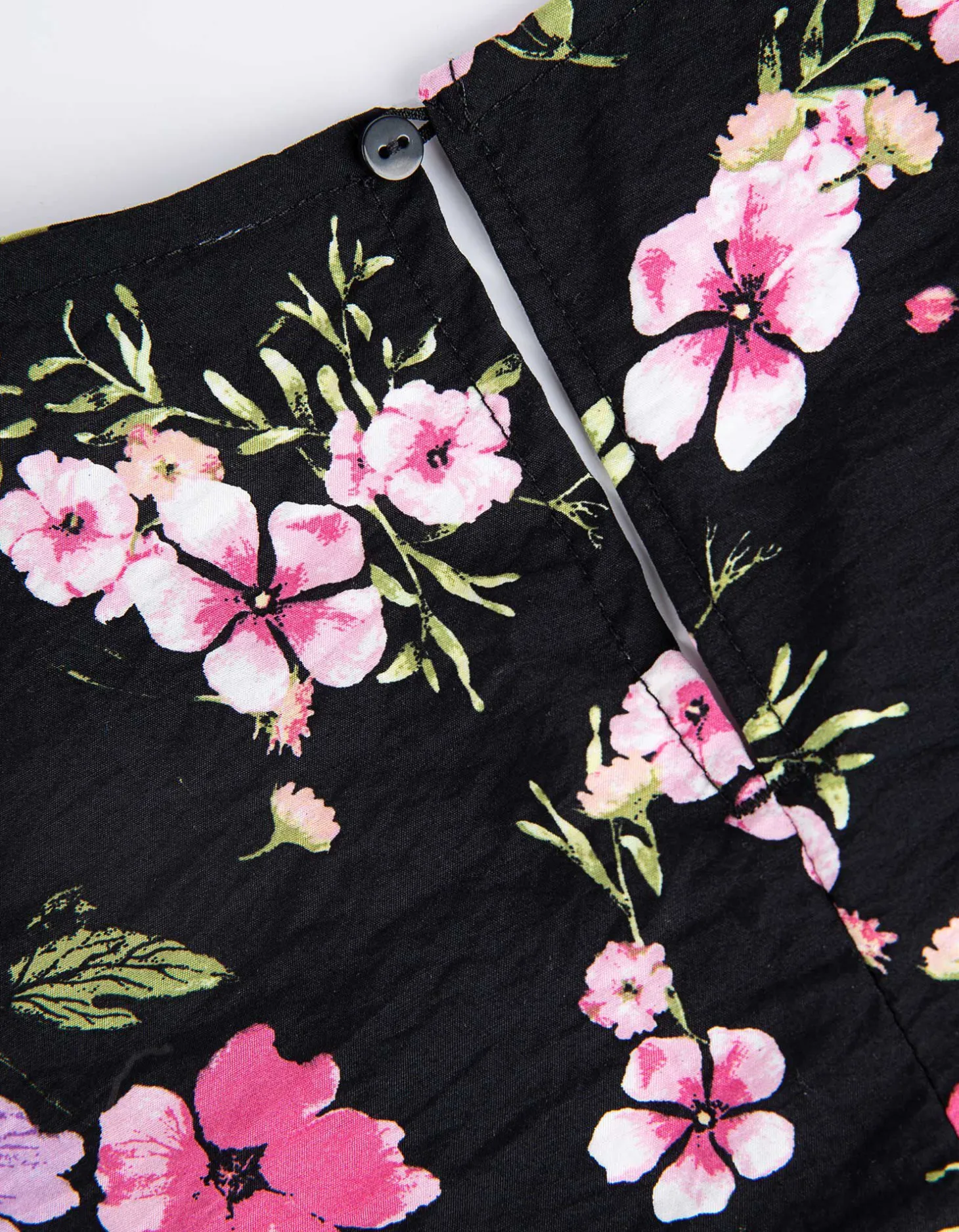 Blouseshirt - LENZING™ ECOVERO™ - zwart