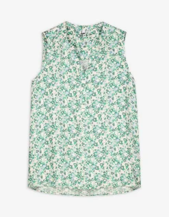 Blouseshirt - LENZING™ ECOVERO™ - groen