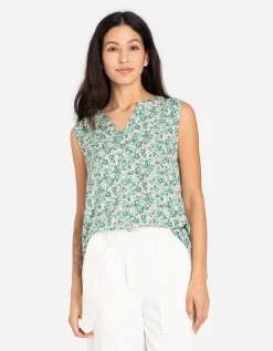 Blouseshirt - LENZING&trade; ECOVERO&trade; - groen