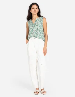 Blouseshirt - LENZING&trade; ECOVERO&trade; - groen