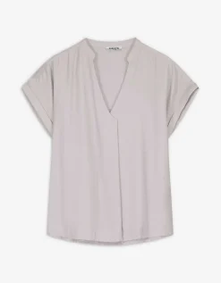 Blouseshirt - Oversized schouders - beige