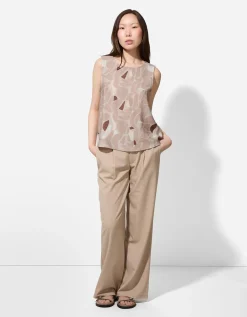 Blouseshirt - Print all-over - beige
