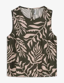 Blouseshirt - Print all-over - groen
