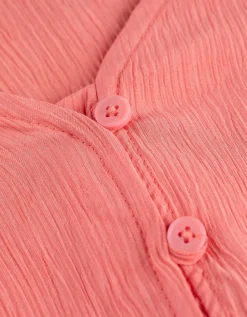 Blouseshirt - Volants - pink