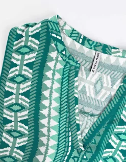blousetop - LENZING&trade; ECOVERO&trade; - groen