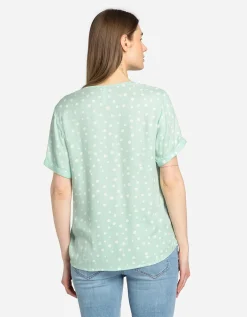 blousetop - LENZING&trade; ECOVERO&trade; - groen
