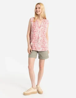 blousetop - LENZING&trade; ECOVERO&trade; - beige