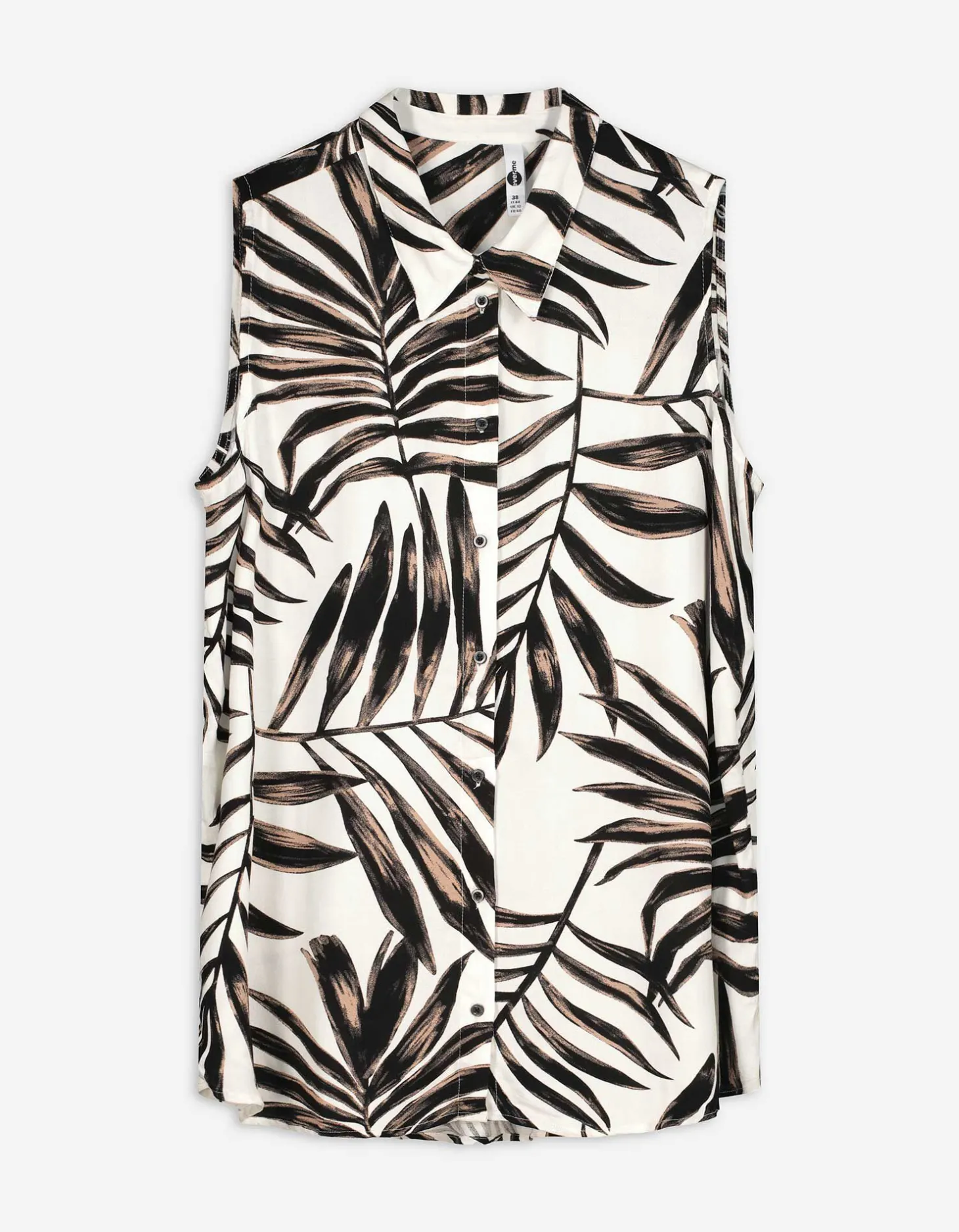 blousetop - Print all-over - wit