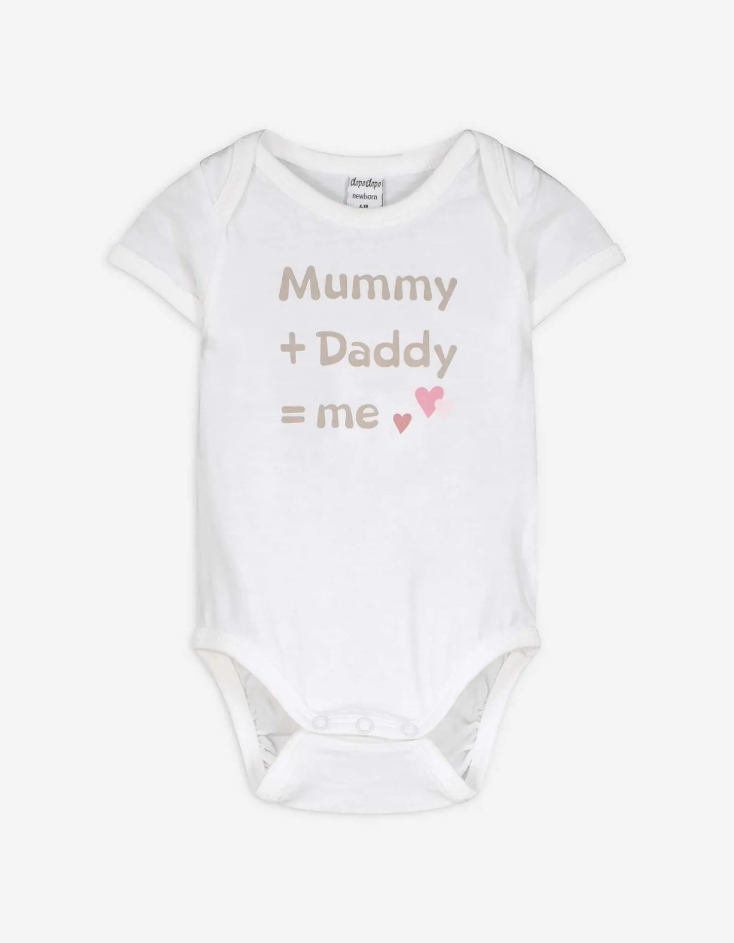 Body - Tekstprint - wit