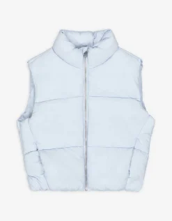 Bodywarmer - Opstaande kraag - blauw
