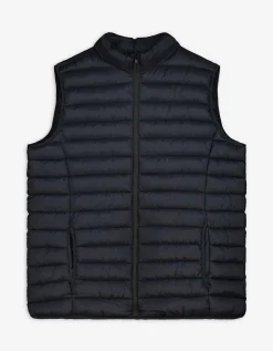 Bodywarmer - Opstaande kraag - donkerblauw