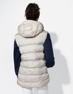 Bodywarmer - Oversized fit - beige