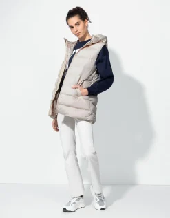 Bodywarmer - Oversized fit - beige