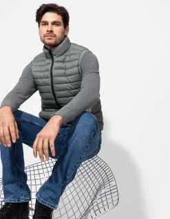 Bodywarmer - Steekzakken - donkergroen