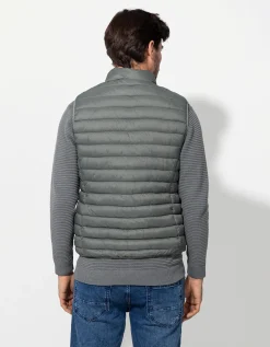 Bodywarmer - Steekzakken - donkergroen