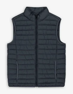 Bodywarmer - Steekzakken - donkerblauw