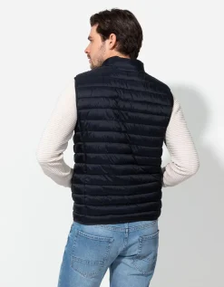 Bodywarmer - Steekzakken - donkerblauw