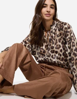 Broek - Effen - bruin