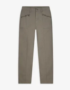 Broek - Effen - donkergroen